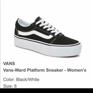 Vans platform sneaker